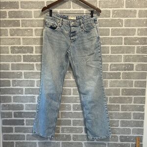 We The Free Vintage Wash Faded Blue Denim Jeans Women’s Size 29S